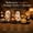 F004- Style C (3PC), variant on Halloween Mummy Marshmallow Roast Tea Candle Holder, 8X5 In, Mummy Figurine, Fall Living Room Decor, Home Decor Living Room, Desk Centerpiece, 1 Pc