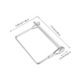 thumbnail image 3 of UPOUART Tow Hitch Pin for Trailer Use Silver 1Pack Ensure Safe Towing, 3 of 8