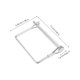 thumbnail image 2 of unbranded Pasador De Seguridad Para Remolque Fácil Instalación Con Recubrimiento Galvanizado Plata, 2 of 8