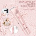 thumbnail image 5 of 2-in-1 Women's Electric Shaver & Trimmer, Rechargeable Facial and Body Hair Remover with Dual Heads, Waterproof Portable Hair Removal Device for Face, Arms and Underarms, 5 of 5