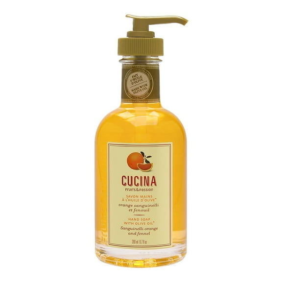 Fruits & Passion Cucina Sanguinelli Naranja e Hinojo 6.7 oz Jabón Hans