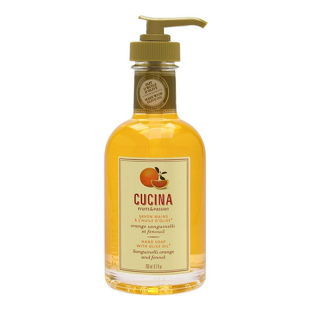 Fruits & Passion Cucina Sanguinelli Naranja e Hinojo 6.7 oz Jabón Hans