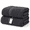 Grey-2 Piece Bath Sheet, variant on Black 2 Piece Bath Sheet 600 GSM 35x70 Inch Ring Spun Cotton Towel Set