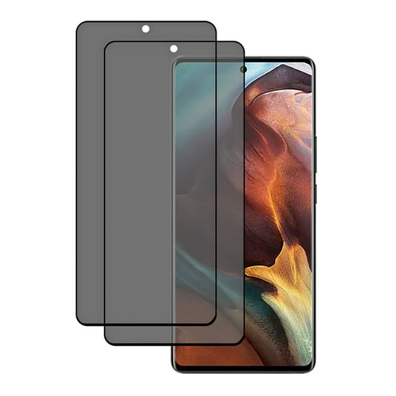 KIQ 2 Pack Privacy Full Cover Tempered Glass for OnePlus 12R