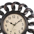 thumbnail image 3 of Reloj de pared retro Zulema 10 pulgadas negro, 3 of 8