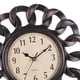 thumbnail image 3 of Reloj de pared retro Zulema 10 pulgadas negro, 3 of 8