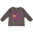thumbnail image 3 of Inktastic I Watch Football with My Daddy Boys or Girls Long Sleeve Toddler T-Shirt, 3 of 5