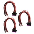 thumbnail image 3 of OBDII Female Plug Diagnostic Connector,3 Pcs 16 Pin OB Female Connector Cable OBDII Diagnostic Cable Highly Recommended, 3 of 8