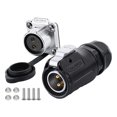 thumbnail image 1 of Conector impermeable CNLINKO Serie LP20 IP68 20A 500V de 2 pines, 1 of 6