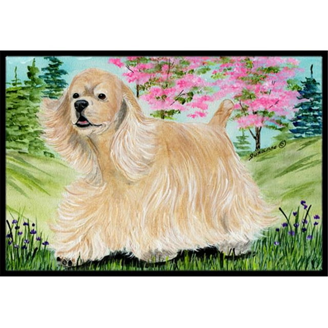 Carolines Treasures SS8189MAT Paillasson Intérieur Extérieur 18 x 27 Po. Cocker Spaniel