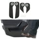 thumbnail image 1 of Pegatina antichoque de cuero para puertas de automóvil Unique Bargains para Honda Fit 2021, protector de borde lateral de puerta, accesorios interiores, negro, 1 conjunto, 1 of 1