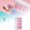 Pink, variant on 26cm Rectangular Tray Durable Kitchen Ice Maker, Silica Gel, Pink, 26x10x3cm, Easy Release and Beverages, Leak-proof Cover, BPA Free, Flexible