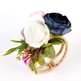 thumbnail image 5 of 5pcs Multicolor Wrist Corsages Hand Flowers Decor Women Elegent Floral Bracelets for Wedding Prom Party, 5 of 8