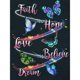 thumbnail image 1 of 30x40cm Faith Hope 5D DIY Full Drill Round Painting Kit La Pared Del, 1 of 9