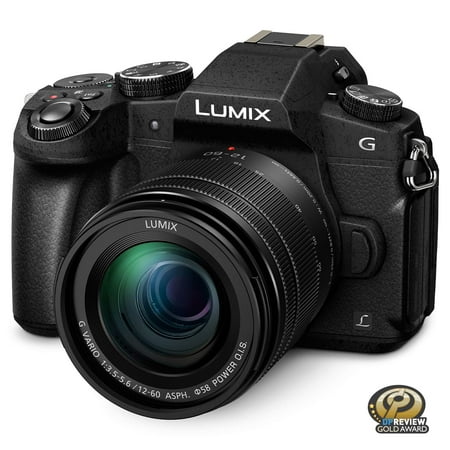 PANASONIC LUMIX G85 4K Digital Camera, 12-60mm Power O.I.S. Lens, 16 Megapixel Mirrorless Camera, 5 Axis In-Body Dual Image Stabilization, 3-Inch Tilt and Touch LCD, DMC-G85MK