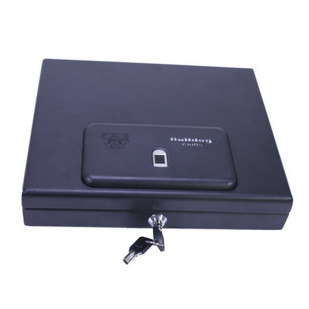 Bulldog BD4055B Magnum Biometric Pistol Safe Fingerprint ID Black 11.5