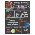 thumbnail image 3 of Cohas Basic Theme Dog Milestone Chalkboard, 15 by 20 inches, No Marker, 3 of 8