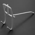 thumbnail image 4 of 50 Pcs 3.9Inch Long White Metal Store Grid Wall Bracket Display Hooks, 4 of 8