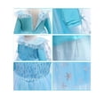thumbnail image 6 of Princess Costume for Girls – Light Up LED Princess Dress with Snowflake Cape, Sparkly Blue Glow Gown for Halloween, Birthday Party & Cosplay, 6 of 6