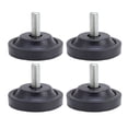 thumbnail image 2 of Tornillo en Muebles Roscados Patas que Nivelan Pies, Multicio M10 Presión Anti Triunfador Anti shurdy Tornillo Resistente en Los Pies de Goma de Muebles para el Piso de Madera, 2 of 7