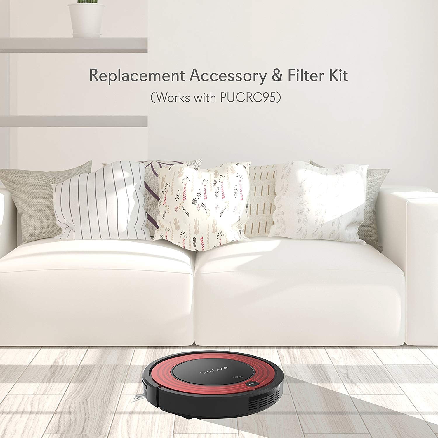 Pure Clean Replacement Accessory & Filter Kit (For Pyle Models: PUCRC95, PUCRC96B)