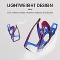 thumbnail image 2 of Bottle Cage,Bike Water Bottle Holder,Bike Water Bottle Cage, Universal Bike Cup Holder, Lightweight and Strong Bicycle Water Bottle Holder with Screws(Red 5IN), 2 of 9