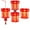 Random Style, variant on Naierhg Year of Snake Lantern Kit with Pole Portable DIY Handmade Handheld Cartoon Snake LED Lantern Chinese New Year Spring Festival Decoration