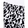 thumbnail image 5 of Dooleck Baby Girl Shorts Outfit Cow Print Shirt Top Leopard Pant Set Summer Clothes, 5 of 8