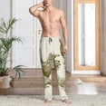thumbnail image 2 of Kdxio Chickens Print Men's Sleep Pajama Pant Lounge Pants with Pockets-Medium, 2 of 6