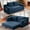 Blue, variant on 73" Convertible Sofa Bed, 2 in 1 Folding Couch Bed, Boneless Couch in a Box, Cloud Loveseat Sleeper, Fold Out Comfy Floor Futon Sofa with 2 Pillows for Living Room Bedroom, Beige