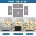 thumbnail image 6 of Xixirimido Dachshund Dog Apples Hearts Recliner Chair Covers 4-Pieces Stretch Lazy Boy Recliner Covers with Pocket Reclining Slipcovers Soft Sofa Slipcover Furniture Protector for Pets Kids, 6 of 8