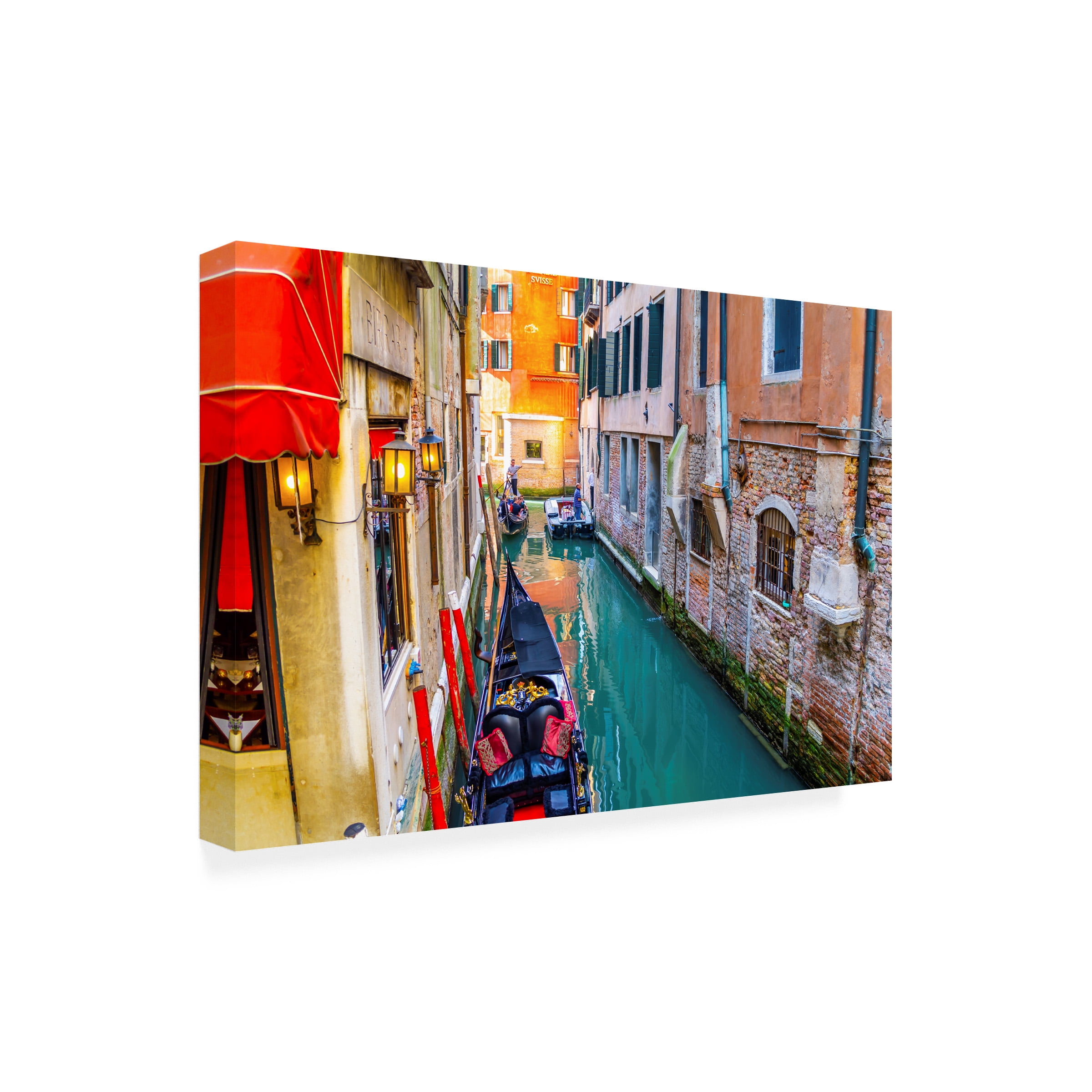 Ben Heine 'Venice Canal 14' Canvas Art