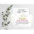 thumbnail image 3 of Inkdotpot 30Baby ShowerDiaper Raffle Ticket Lottery Insert Cards Supplies Games For Baby Shower Party Confetti Gender Neutral Bring A Pack Of Diapers To Win Favors Gifts And Prizes, 3 of 5