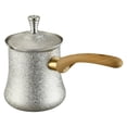 thumbnail image 3 of Flynix Cafetière Pichet Chauffe-Beurre et Lait Confortable Professionnelle avec Poignée en Acier Inoxydable 72 ml, 3 of 10
