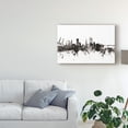 thumbnail image 3 of Trademark Fine Art 'Southampton England Skyline Black White' Canvas Art by Michael Tompsett, 3 of 4