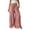 Pink, variant on Edvintorg Lounge Pants Women with Pockets Flowy Lightweight Elastic Waisted Loose Cascual Wide Leg Trouser with Pockets Womens Clothes Black XL