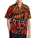 thumbnail image 2 of Camisas de verano para hombre, blusas con estampado de mariposas en 3D, camisas informales de manga corta de gran tamaño para playa, camisas holgadas con botones para hombre, 2 of 5