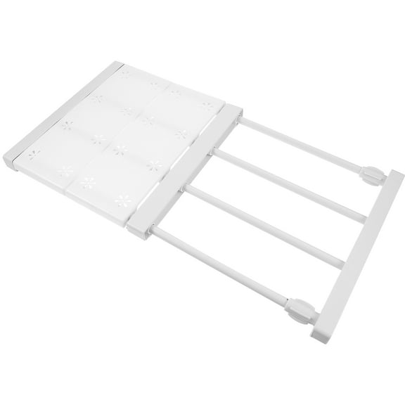 Masteelf Organizer Wardrobe Partition Closet Utility Shelf 40X24X1CM White