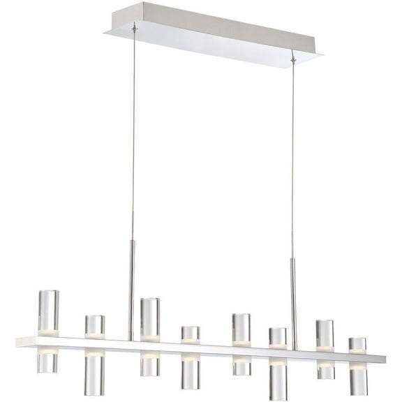 Eurofase Lighting - Netto Linear Chandelier 8 Light - 3.25 Inches Wide By 13.25