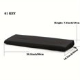 thumbnail image 1 of CNKOO 1pc Piano Keyboard Dust Cover  Electric Piano Keyboard Covers For Digital Electric Pianos  Full Cover Drawstring Lock Music Keyboard Protector Cover For 61 Keys And 88 Keys ZZZ, 1 of 6