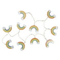 thumbnail image 5 of Northlight LED Rainbows and Clouds Indoor Outdoor Patio Light Set - 3.25' Clear Wire - 10ct, 5 of 5