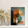 thumbnail image 2 of UXIEQU Abstract Geometric Circles Squares Canvas Wall Art 15.75x11.81 Inches, 2 of 8