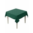 thumbnail image 2 of Dark Green Plaid Tablecloth Square Table Cloth 60x60, Waterproof Tablecloth Outdoor Table Cloth, Country Vintage Abstract Striped Lattice Washable Table Cover for Kitchen Dinning Party, 2 of 8