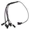 thumbnail image 2 of Cable de Divisor Conector EL Wire Splitter para Accesorio de lámpara de tirarere de Alambre EL de Plástico de Color Negro Colco Divisor de cable EL, 2 of 8