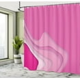 thumbnail image 4 of Ambesonne Pink Shower Curtain, Abstract Design Funky Shapes, 69"Wx75"L, Pink Soft Pink and Magenta, 4 of 4