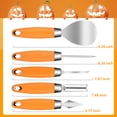 thumbnail image 2 of Pumpkin Carving Kit Tools, Professional Beginners Heavy Duty Stainless Steel Sets Manual Knife with Carrying Bag, 2 of 7