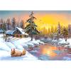 5D bricolaje completo taladro diamante pintura nieve paisaje patrón bordado mosaico Kit FLhrweasw Nuevo