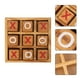 thumbnail image 5 of 1 juego de mesa de madera Tic Tac Toe, juego de inteligencia para padres e hijos, juguete de ocio, 5 of 7