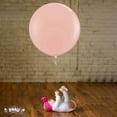 thumbnail image 2 of PMU Premium Latex Balloons - Jumbo Size Balloons for Birthdays, Wedding Parties, Baby Shower, Indoor & Outdoor Party Events & Decoration Supplies - Made in USA, 36 Inch Pearl Light Pink, Pkg/1, 2 of 7