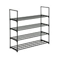 thumbnail image 5 of Ktaxon 8 Tiers Metal Shoe Rack Shoe Shelf 40 Pairs Portable Closet Shoe Storage Organizer Free Standing Shoe Tower Stand for Entryway Hallway Living Room, Black Finish, 5 of 10